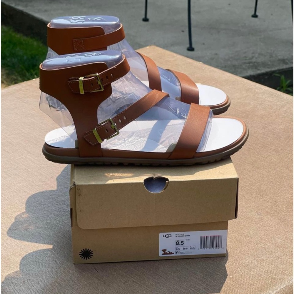 New Women’s Ugg Solivan Strap Sandals in Box size 8.5 Never Worn